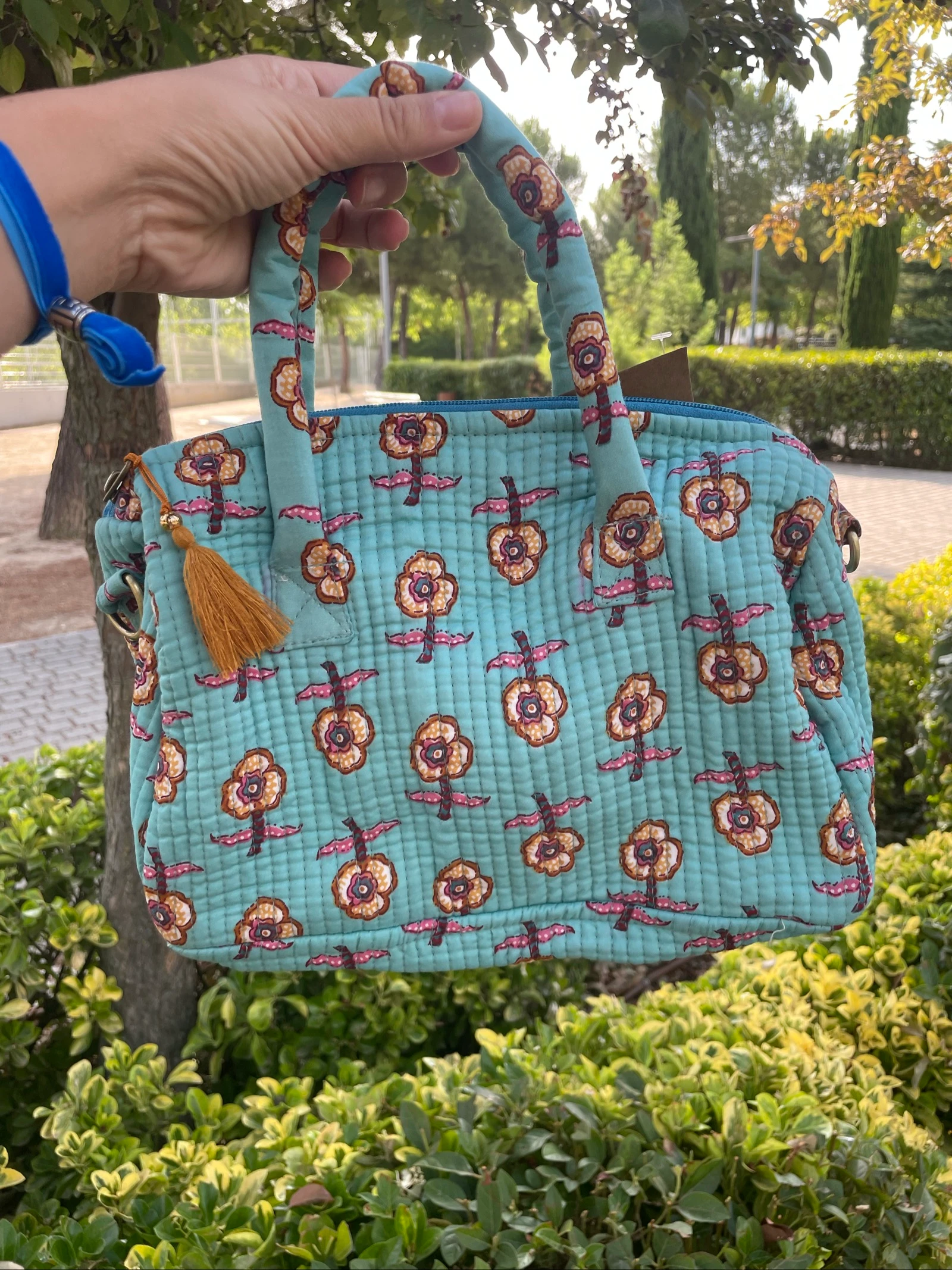 Bolso algodón 100% India